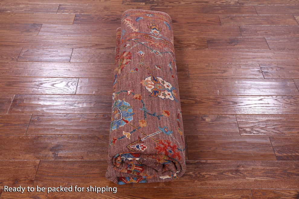 6' 10" X 10' 1" Hand Knotted Persian Tabriz Wool Rug - Q12200