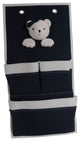 Anne Home, Bear 3-Pocket Wall Hanger