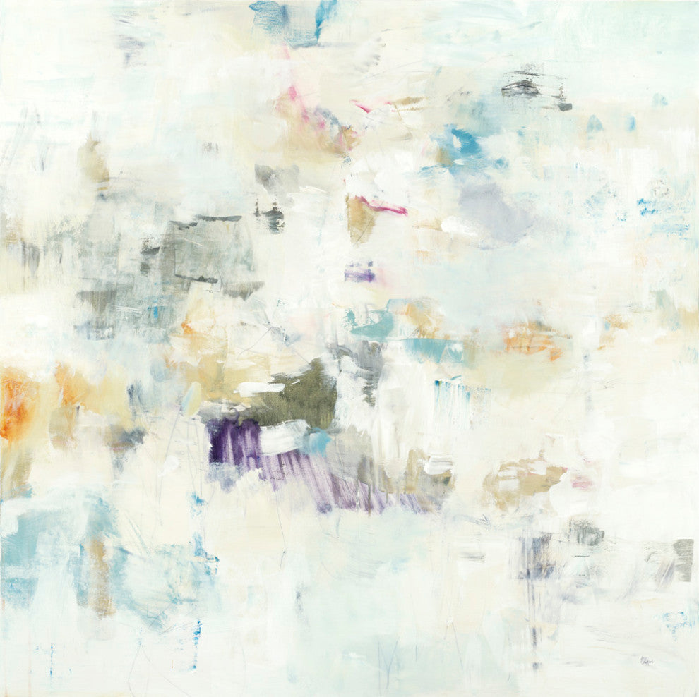 Off the Wall - 54 x 54 by Lisa Ridgers