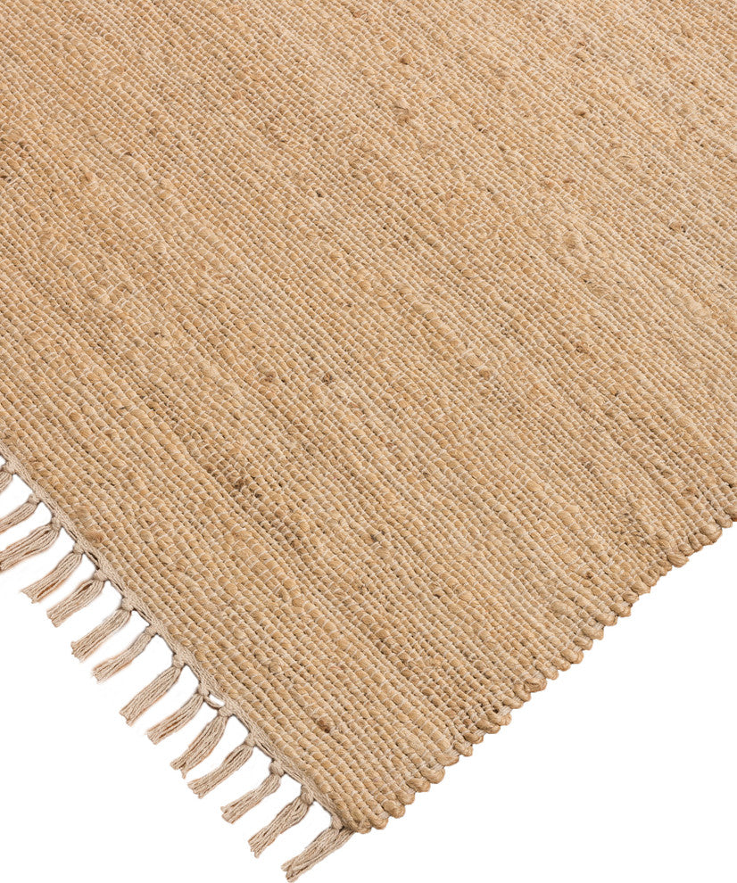 Natural Area Rugs 100% Natural Fiber Venice Jute Rug, Bleach, 5' X 8'