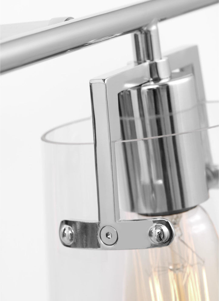 Crofton 4 Light Bath, Chrome