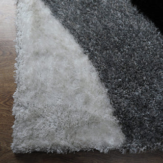 HAND TUFTED SHAG POLYESTER ECO-FRIENDLY AREA RUGS -Multicolor,Contemporary