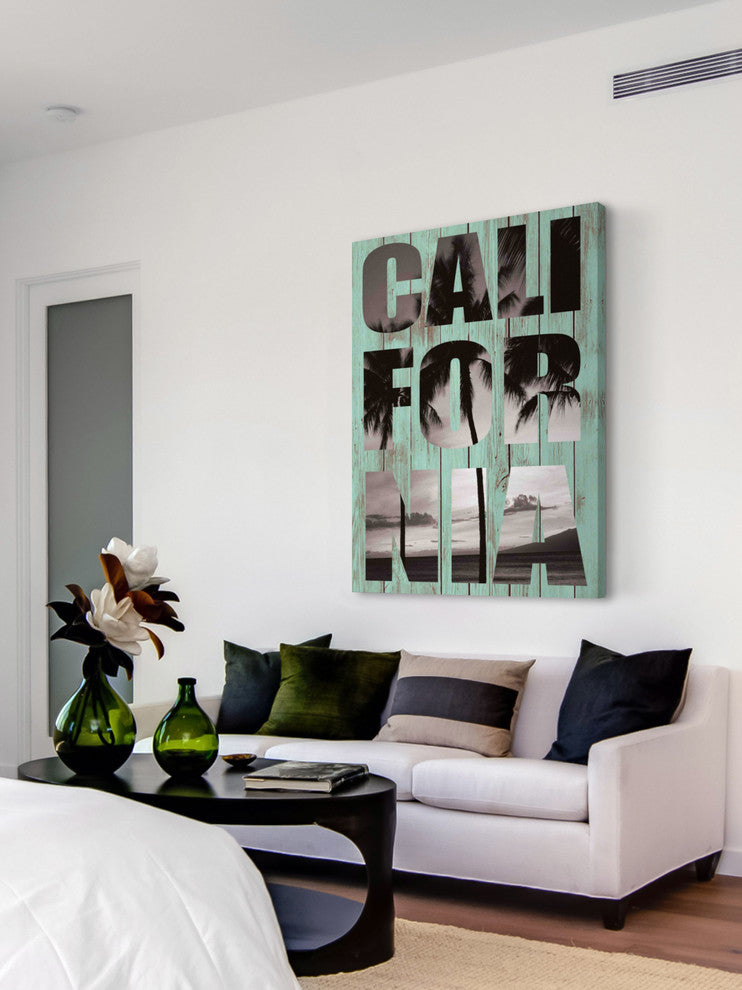 "California View" Painting Print on Wrapped Canvas