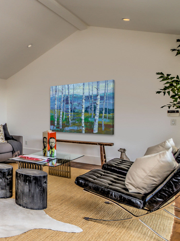 "Twilight Grove I" Painting Print on Wrapped Canvas by Julie Joy