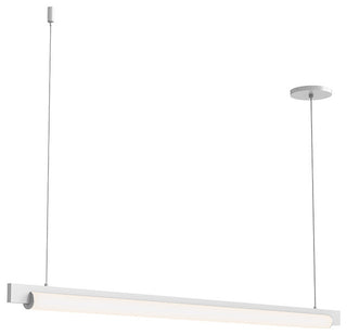 Sonneman 3826-44 Keel 44"W LED Linear Chandelier - Satin Black