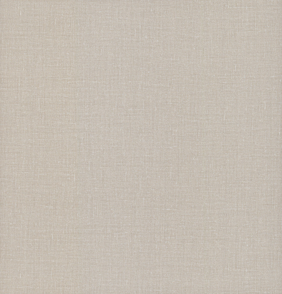 Gesso Weave Wallpaper, Linen