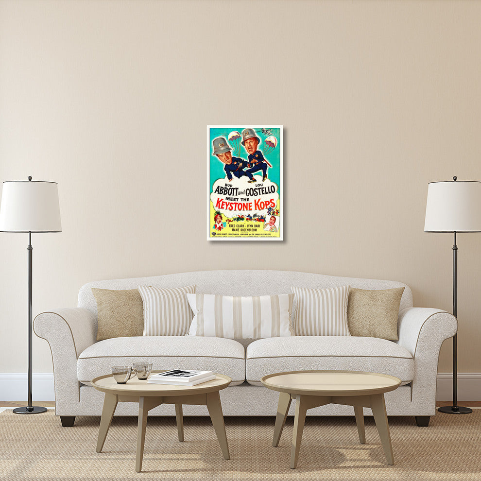 Abbott and Costello, Meet The Keystone Kops, 01, 24x36
