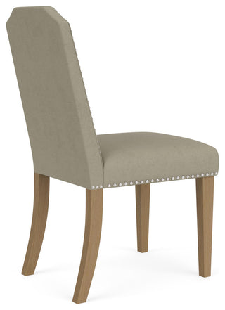Clipped Top Upholstered Chair