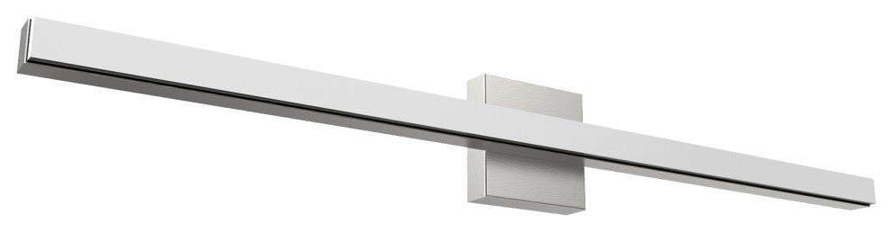 Nano 36" Vanity - Satin Nickel - 3000K - Deep 4.6" Backplate