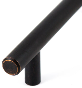 Celeste Bar Pull Cabinet Handle Oil-Rubbed Bronze Solid Steel, 19"x24"