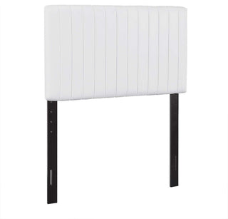 Keira Twin Faux Leather Headboard