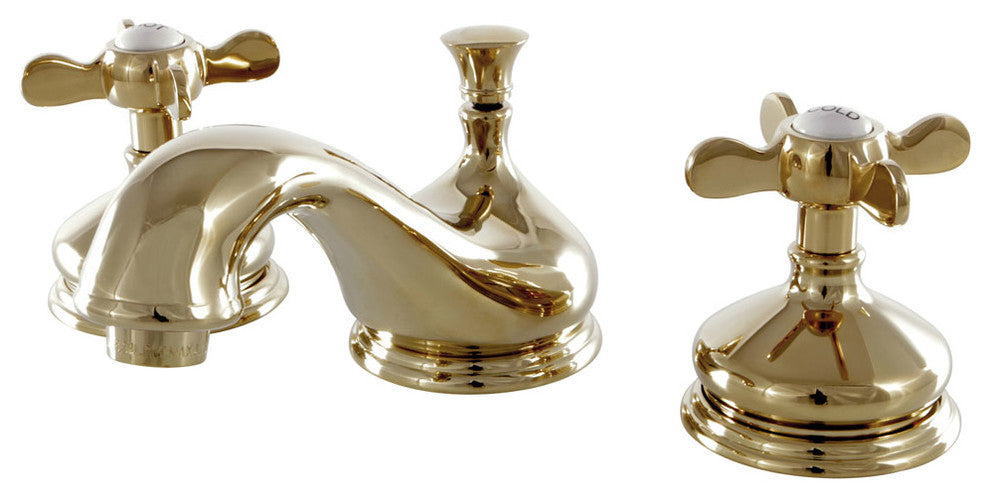 Widespread Lavatory Faucet with Brass Pop-Up, PB