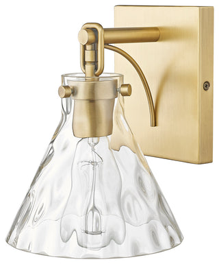 1 Light 7.125 in. Vintage Brass Sconce