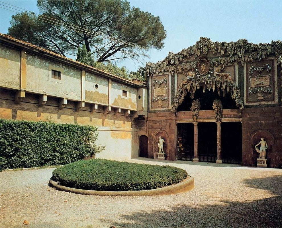 Bernardo Buontalenti Exterior View of the Grotto Wall Decal