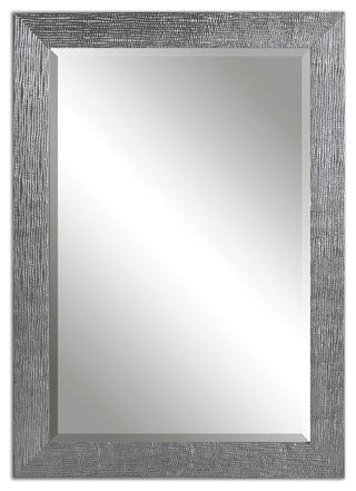 Boutique 42" Textured Silver Wall Mirror