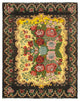 Rug N Carpet - Handmade Bessarabian 6' 7'' x 8' 1'' Vintage Floral Kilim Rug