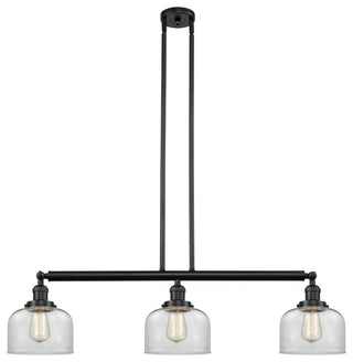 Innovations Lighting 213-Bk-S-G72 3 Light Island Light