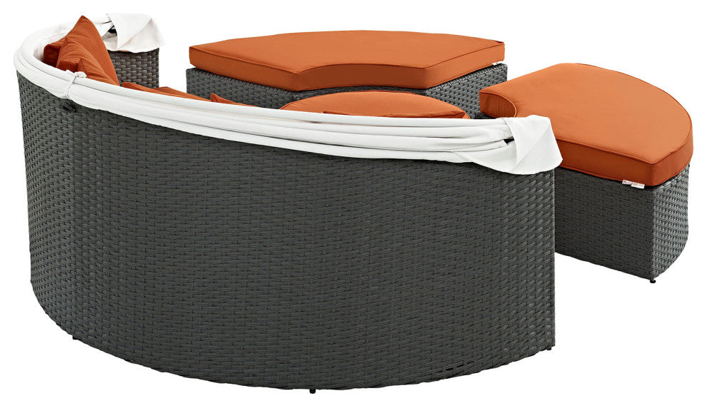 Canvas Tuscan Sojourn Outdoor Patio Sunbrella Daybed