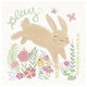 "Garden Friends White I" Digital Paper Print by Mary Urban, 26"x26"
