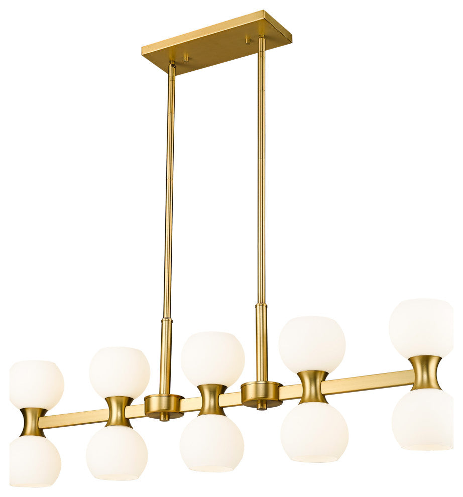 Z-LITE 10-Light Island, Modern Gold