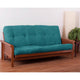 Blazing Needles Vitality 8" Microsuede Full Futon Mattress, Aqua Blue