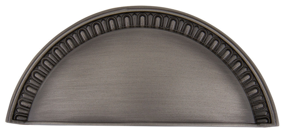 Nostalgic Warehouse Cup Pull Egg & Dart, Antique Pewter