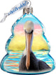 Keepsake Coastal Scenic Glass Ornament