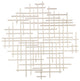 Iquara Small Silver Round Metal Wall Art