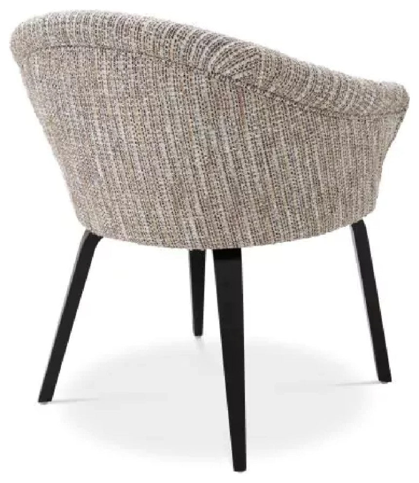 Upholstered Contemporary Dining Armchair | Eichholtz Moretti