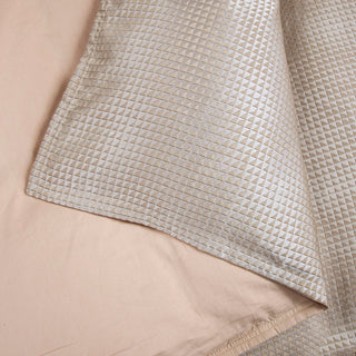 Sydney Champagne Jacquard Comforter Set, 3-Piece, Super Queen