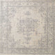 Ahgly Company Indoor Square Mid-Century Modern Area Rugs, 3' Square