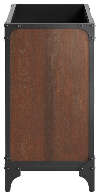 Steamforge 36" Bathroom Vanity Cabinet (Sink Basin Not Included) - Black Walnut