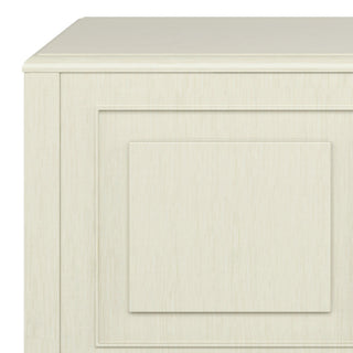 Connaught Solid Wood Storage Bench Trunk, Antique White