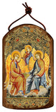 Icon Testament Trinity Wooden Ornament
