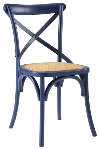 Gear Dining Side Chair, Midnight Blue