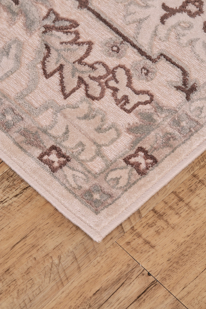 Weave & Wander Soho Zam Machine Made Gray Transitional Area Rug