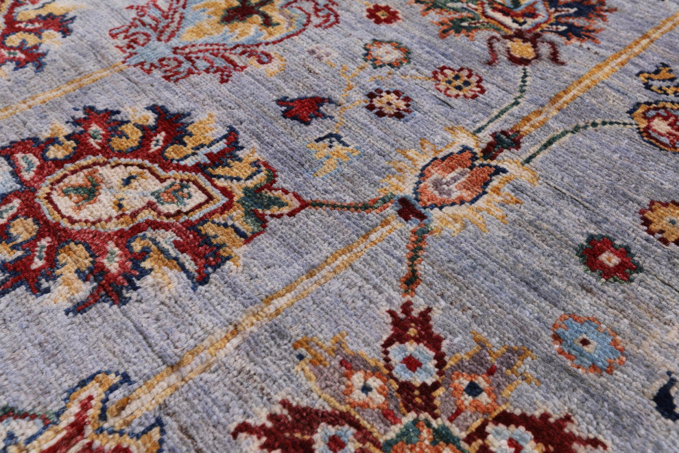 2' 7" X 4' 0" Persian Tabriz Hand-Knotted Wool Rug Q8421