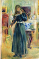 Julie Playing Violin - Gallery Wrapped Canvas Art 28" x 42"