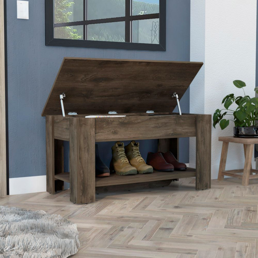 Saturn Storage Table, Dark Brown