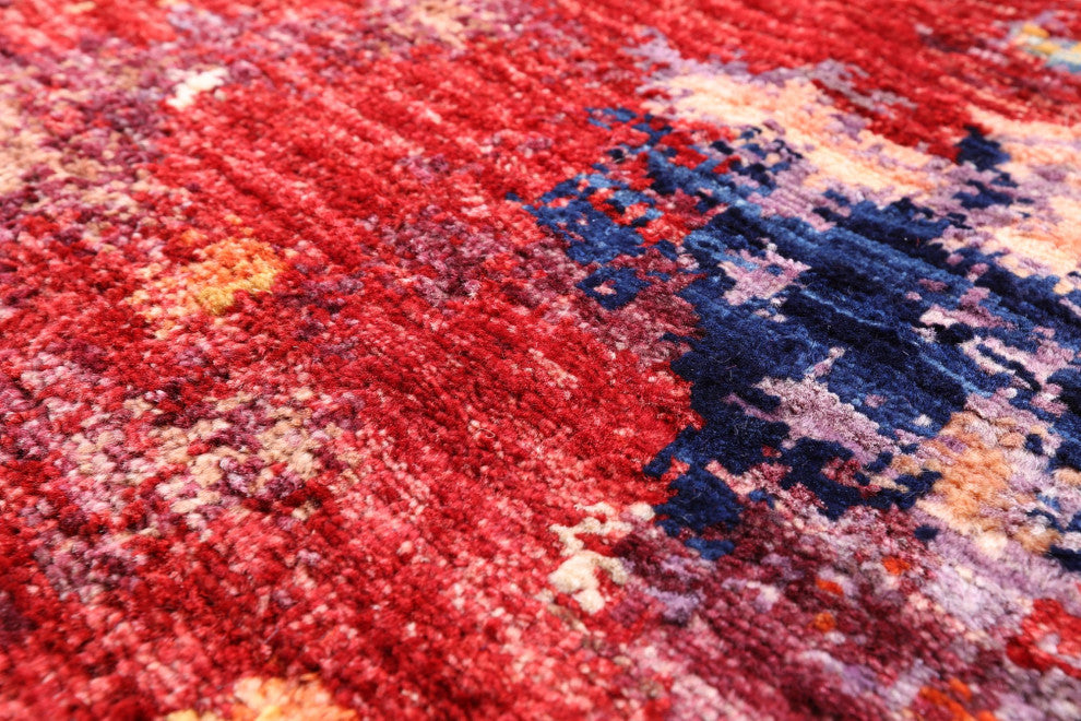 Handmade Modern Wool Rug 8' 5" X 11' 9" Q9680