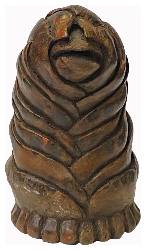 Chinese Bamboo Carved Root Artistic Figure Display Hws2370