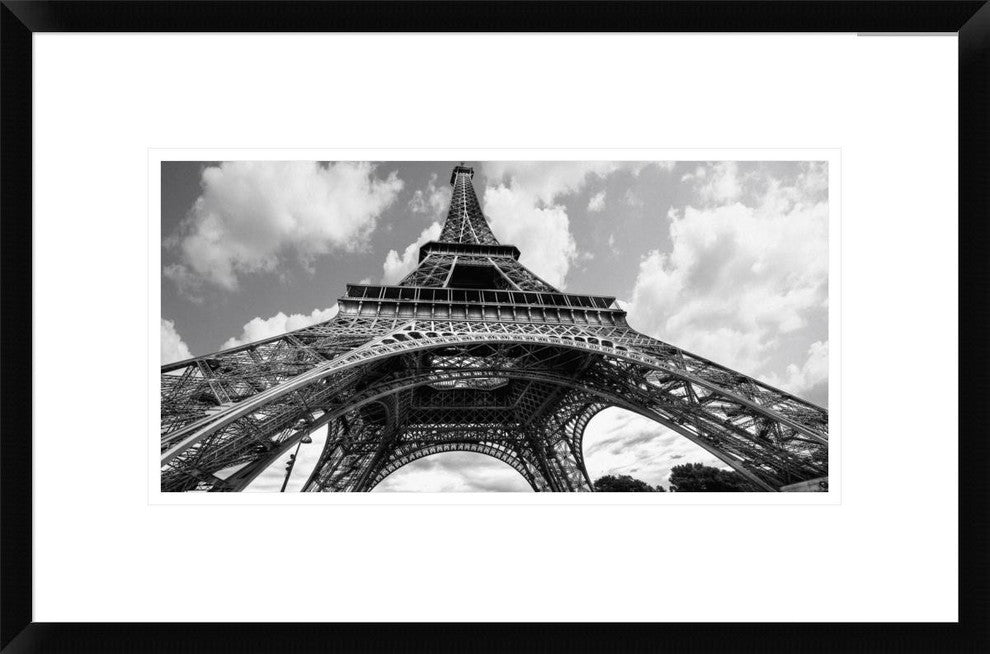 "The Eiffel Tower in Spring" Framed Digital Print by Elias Jonette, 24"x16"