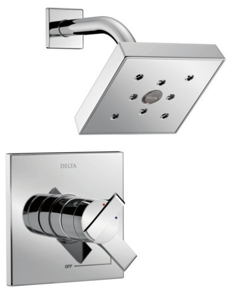 Delta Ara Monitor 17 Series H2Okinetic Shower Trim, Chrome, T17267
