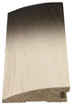European White Oak Flush Reducer, 1/2"x2"x78", Wood Molding-Crystalline