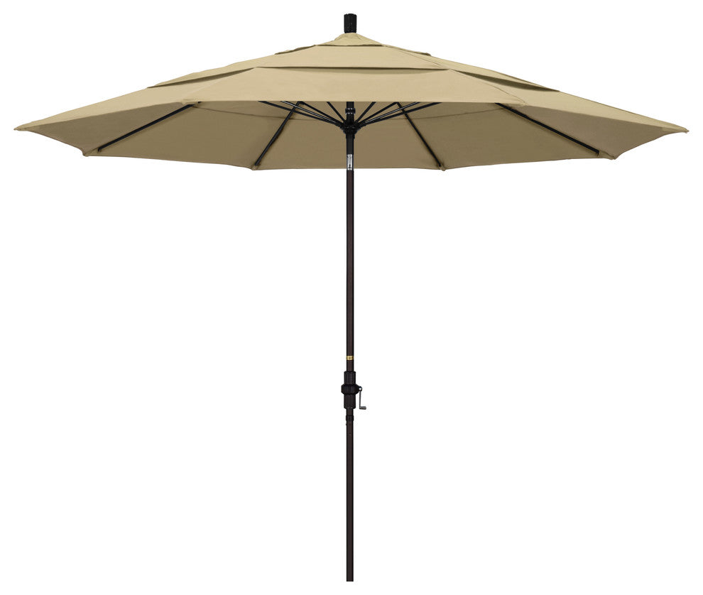 Fiberglass Umbrella Collar Tilt, Sunbrella, Beige, 11'