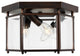 Visual Comfort 7648EN-710-Three Light Ceiling Flush Mount, Bretton