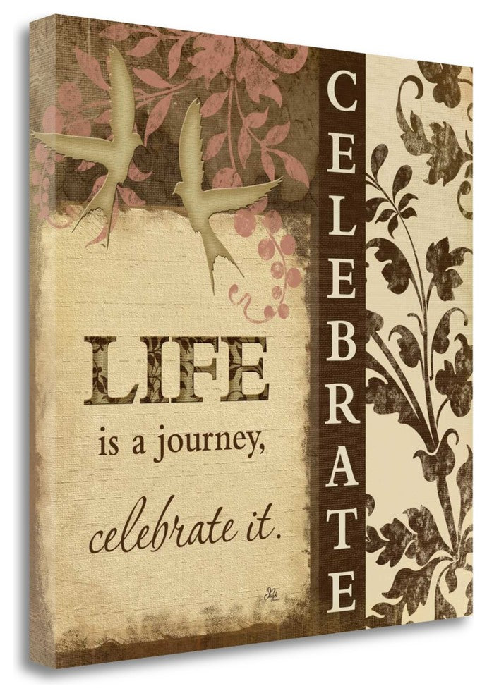 "Celebrate" By Jennifer Pugh, Giclee Print on Gallery Wrap Canvas, Ready to Hang