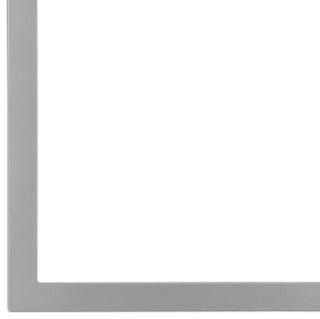 Verdon Framed Vanity Mirror, Clover Cathedral, 24.4"x32.4", Silver Spray