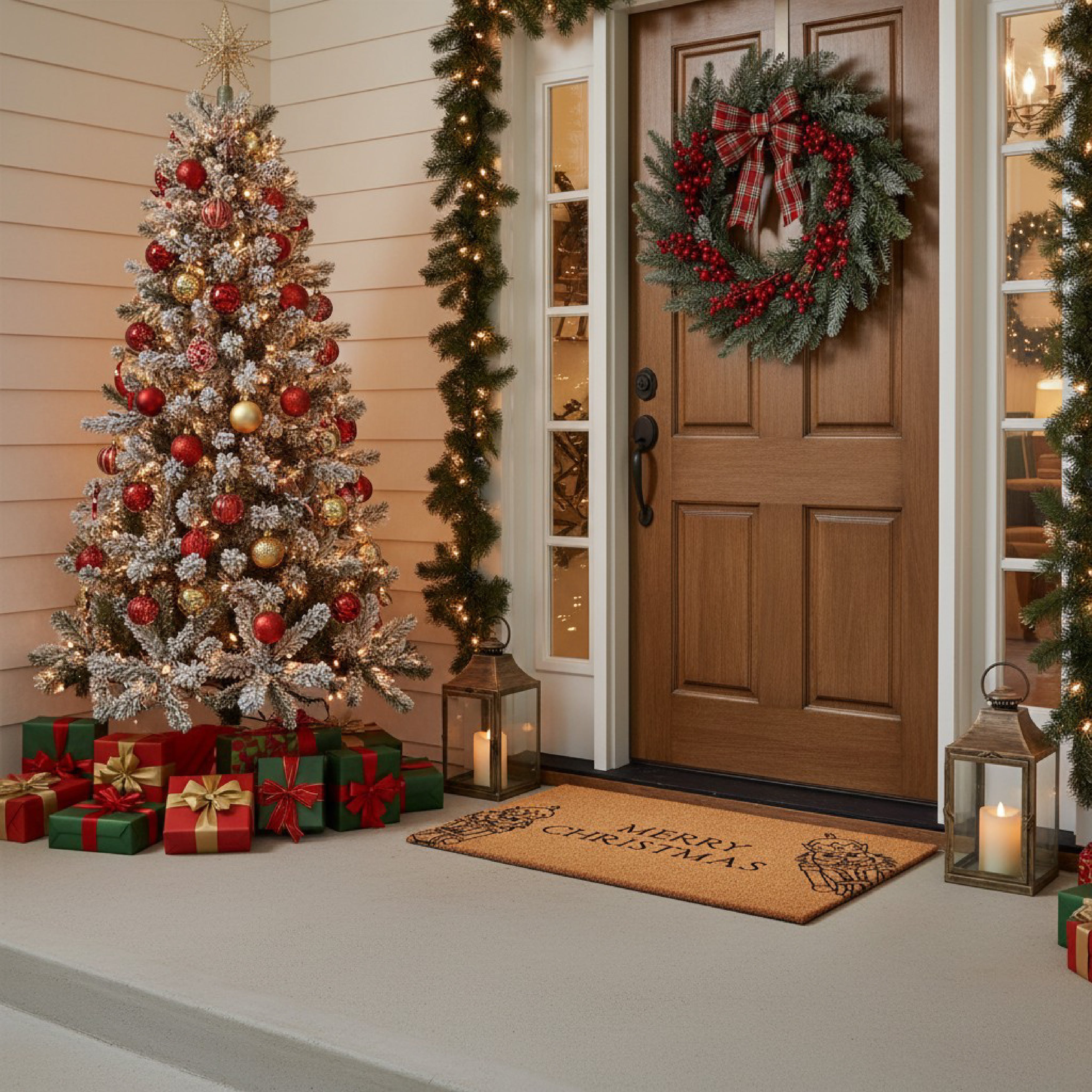 Calloway Mills Classic Christmas Nutcracker Doormat, 24" X 36" X 0.60"