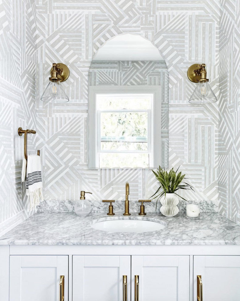 Rita Modern Bathroom Mirror, 23.6" X 39.5"